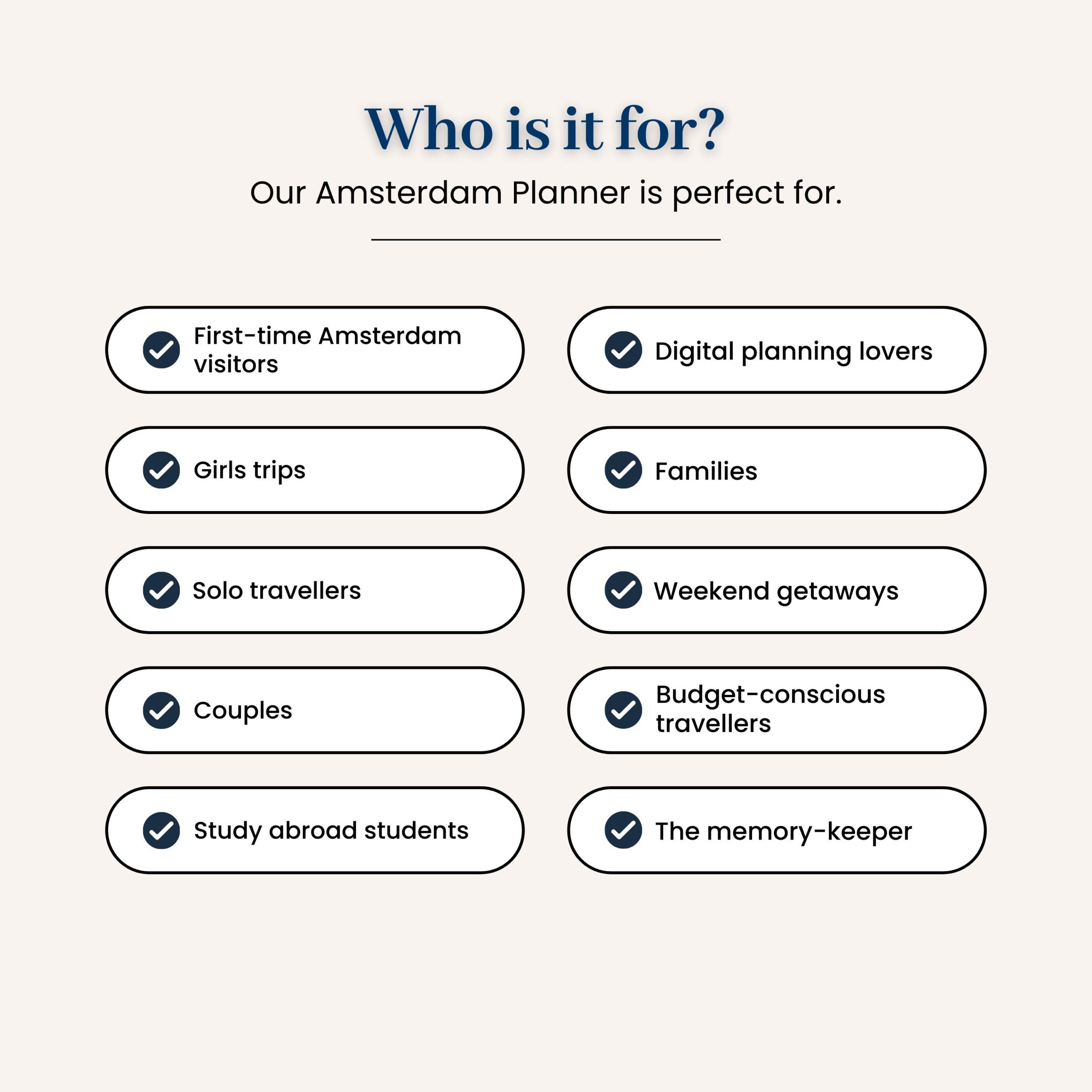 Amsterdam Digital Travel Planner & Journal - The Ultimate City Break Planner for iPad, iPhones, Android, GoodNotes & More - Image 10