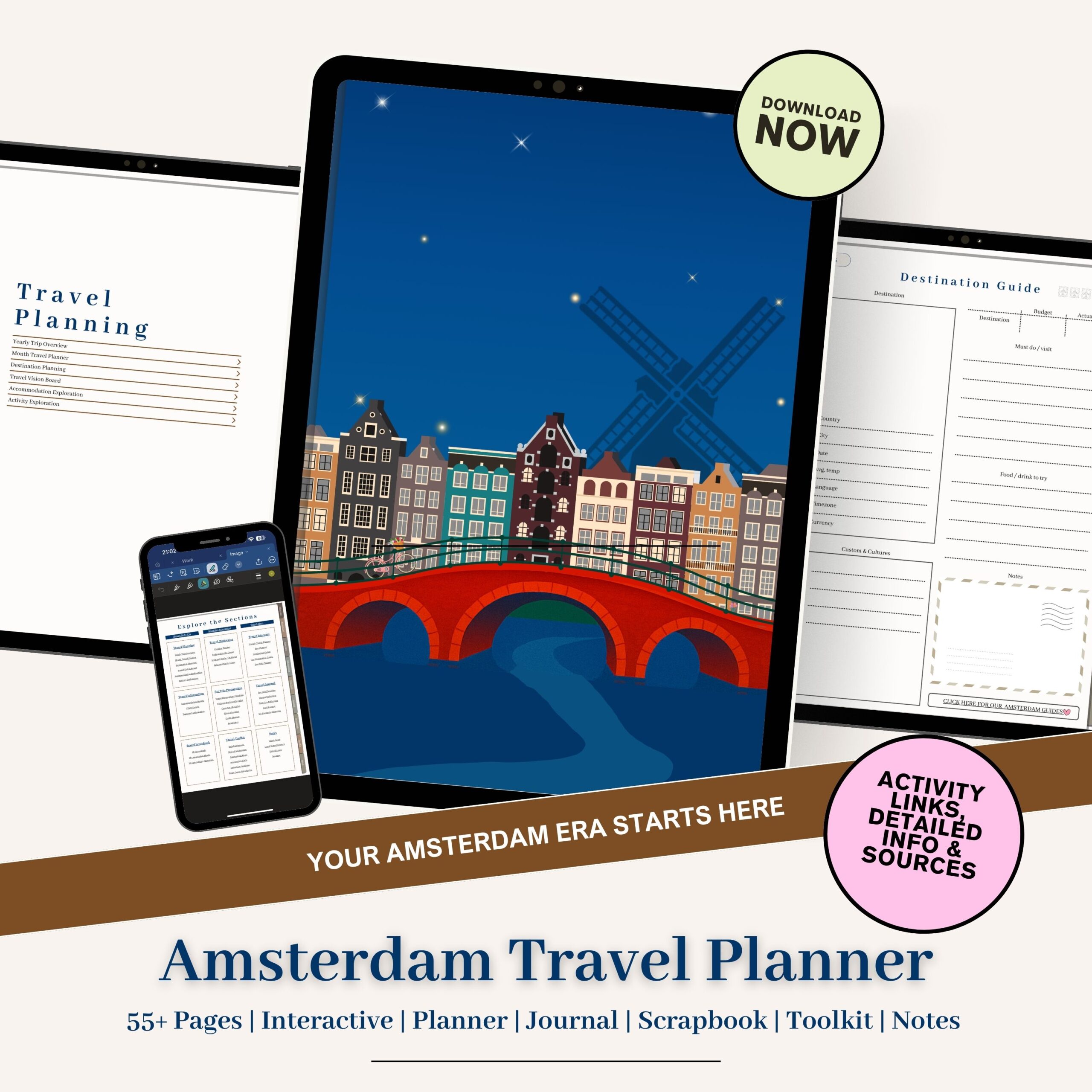 Amsterdam Travel Planner
