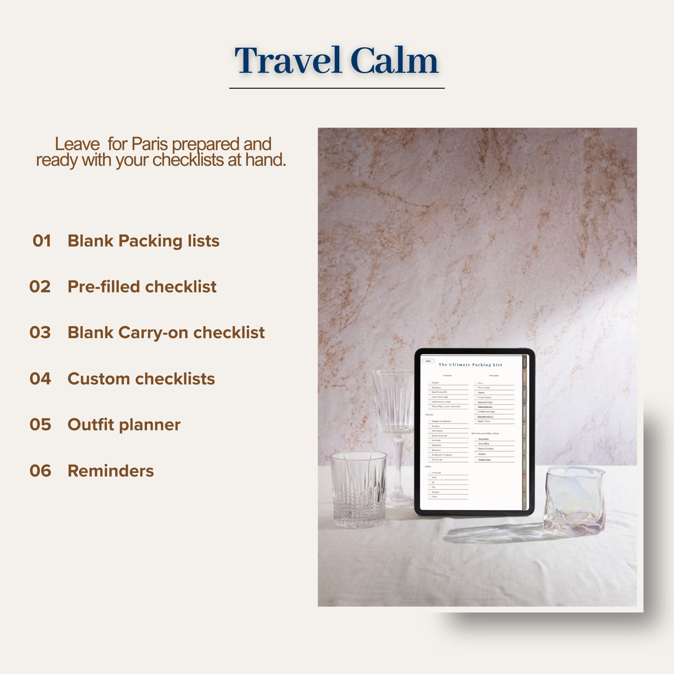 Paris Travel Planner | Digital Itinerary, Budget, Journal (iPad, Android Compatible) - Image 7